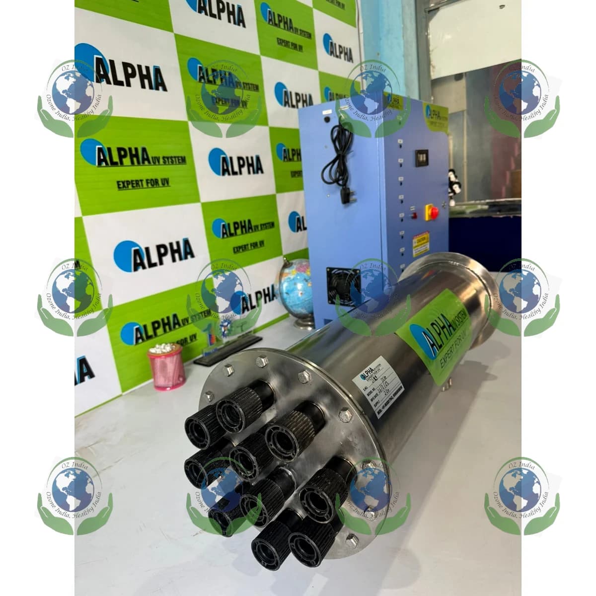 Municipal UV Water Disinfection System — detailed view